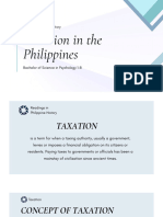 Taxation