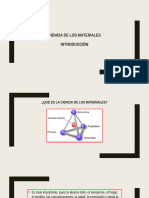 Ciencia de Los Materiales Introducción