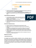 Tengo Un - A Alumno - A Con Discapacidad Auditiva