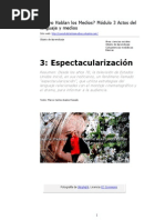 Espectacularización