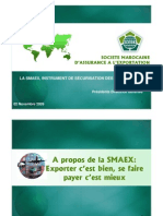 Societe Marocaine D'Assurance A L'Exportation: La Smaex, Instrument de Sécurisation Des Exportations