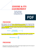 LEC-4 PRESSURE & ITS MEASUREMENT Numericals