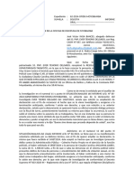 Solicita Informe Oral de TENORIO