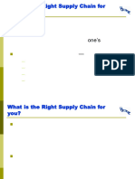 Right Supply Chain