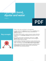 Hydrogen Bond and Water