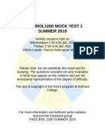 PASS Mock Test 1 Summer 2019 Solutions