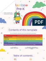 Find A Rainbow Day For Pre-K by Slidesgo