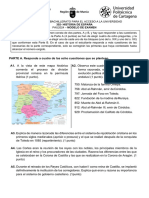 Modelo Examen de Historia de Espana PDF