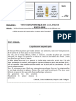 Evaluation Diagnostique - 2ème Année de Collège