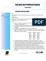 Magie - 9 Cartes - Fiche Explicative P