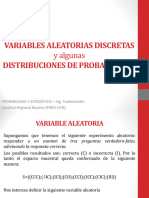 Variables Aleatorias Discretas