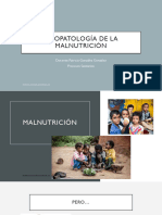 Fisiopatología de La Malnutrición