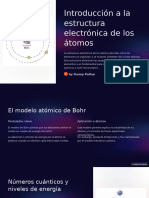 Introduccion A La Estructura Electronica de Los Atomos