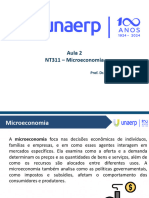 Aula 2 NT311 Microeconomia: Prof. Dr. Diego Bevilacqua Meli