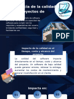 Importancia de La Calidad en Los Proyectos de Sotfware