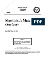 US Navy Course NAVEDTRA 14151 - Machinist's Mate 3&2 (Surface)