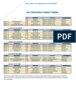 Rol de Partidos 5ta Fecha-1