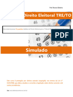 Tre - To - Simulado de Direito Eleitoral - Prof. Bruno Oliveira