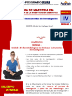 Diapositivas - Primera Sesión - Módulo IV