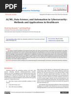 AIML Data Science and Automation in Cybersecurity