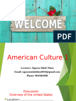 American Culture 1 - Unit 1 - Immigration and Diversity in The United States