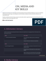 Information Media and Technology Skills