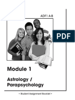 Astrology - Parapsychology Mod 1