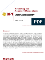 BPI Econ Research For CFA Society Econ Outlook Aug 20 2021