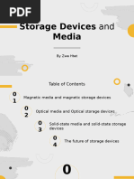 3.1 Magnetic Media and Magnetic Storage Devices