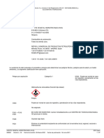 Ficha de Datos de Seguridad: SECCIÓN 1. Identificación de La Sustancia o La Mezcla y de La Sociedad o La Empresa