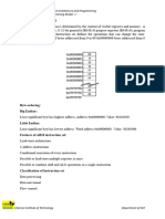 ARM Architecture & Programming Unit II