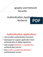 1 Auth Appli, Kerberos