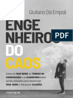 Giuliano Da Empoli Os Engenheiros Do Caos Vestígio Editora - 2019