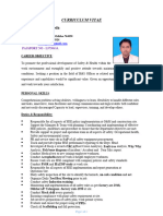 Resume of Kesav Kumar