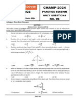 Physics: CHAMP-2024