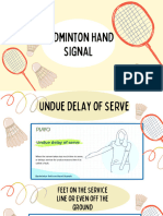 BADMINTON FOULS AND FAULTS 1 Compressed