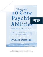 10 Core Psychic Abilities