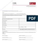 Disbursement Request Form