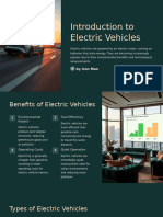 Introduction To Electric Vehicles