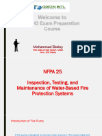 03 - QCDD Electrical - NFPA 25 Inspection Testing Maintenance of Fire Pump