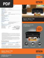 Manual de Epson Stylus T25