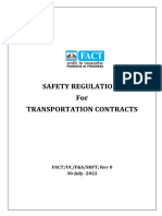 Safety Regulations For Transportation Contracts 5167