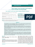 Clinical Survey For Ludwig's Angina Cases Presented in The Emergency Department of Al-Salam Teaching Hospital