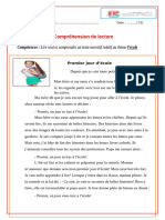 Texte de Compréhension