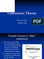 Carburetor Theory Carburetor Theory: Paul Crovella Paul Crovella AGEN 220 AGEN 220