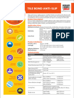 HS Tile Bond Anti-Slip Data Sheet - V2