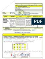 Jueves 17 Octubre Matemáticas Estrategias para Dividir