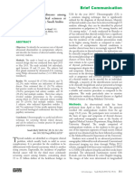 Screening For Thyroid Diseases Among