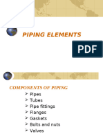 Piping Elements