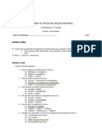 Examen Bureautique T11-2024 - Correction